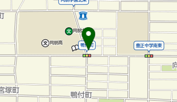 ヘアライフばずの地図画像