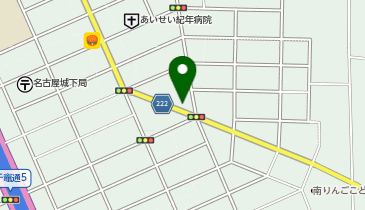 ヘアーガーデン チャームの地図画像