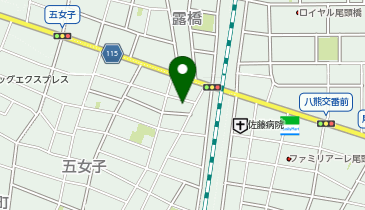 ヘアーモードサロン TANAKAの地図画像