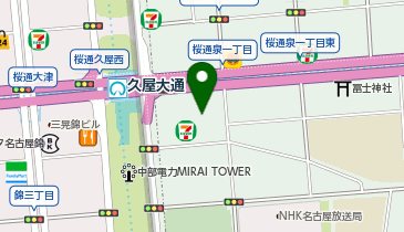 ラグナヴェール名古屋の地図画像