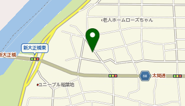 三栄美容室の地図画像