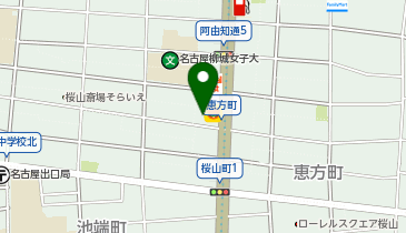 佐部利美粧院の地図画像