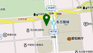 名古屋市職員互助会美容室西庁舎の地図画像