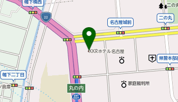 国家公務員共済組合連合会名古屋共済会館の地図画像