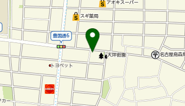 宝美美容室の地図画像