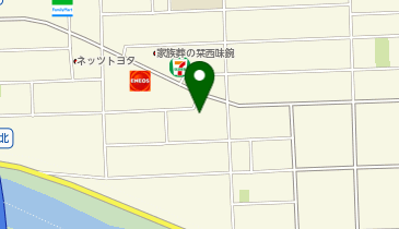 美容室 やまの地図画像