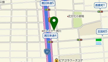 美容室 POPO HAIRの地図画像