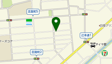 美容室M&rsquo;sの地図画像