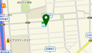 美容室eliの地図画像