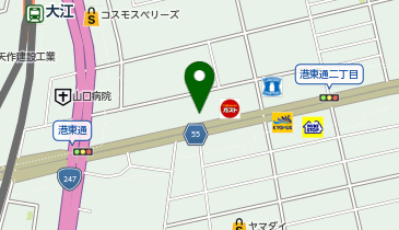 美容室rebornの地図画像