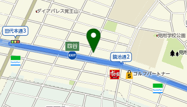 A.r.s hair design Kakuouzanの地図画像