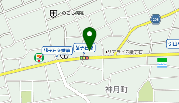 F hair&eyelashの地図画像