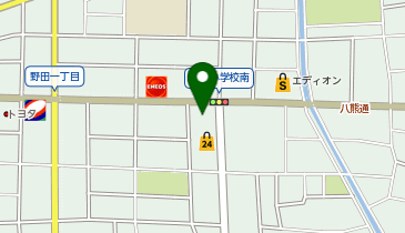 MUSE HAIR&BEAUTY 高畑店の地図画像
