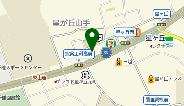 Natura 星ヶ丘の地図画像