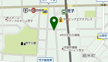 Space・Vril 荒子店の地図画像