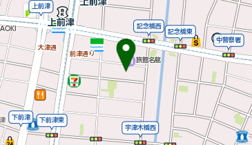 URBAN TERRASE 岡島美容室の地図画像
