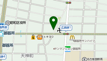 ifヘアデザイン 御器所店の地図画像