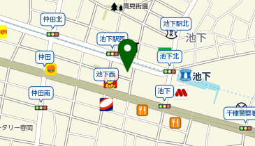 minim hairの地図画像