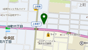 ビューティサロン ミヨシの地図画像