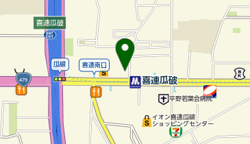 Aguhair bonitaの地図画像