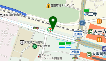 eyes professional天王寺店の地図画像
