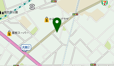 soin de brace 上新庄の地図画像