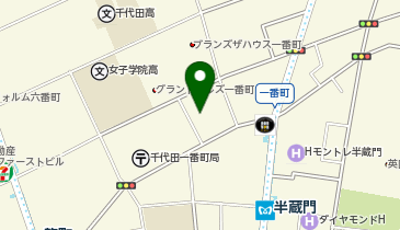 ヘアーサロン深井の地図画像