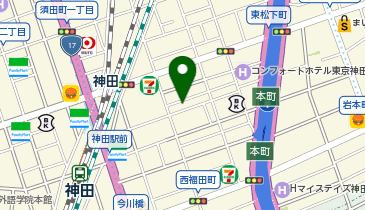 etora神田店の地図画像