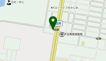 ビューティサロン かこの地図画像