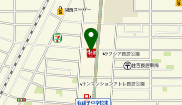 ヘアーサロン Calmeの地図画像