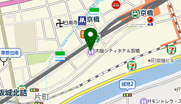 PEEKABOO京橋の地図画像