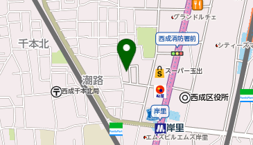 R(アール)美容室の地図画像