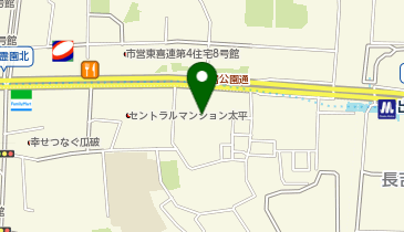 ヤング美容室の地図画像