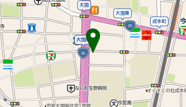 リップエイトの地図画像