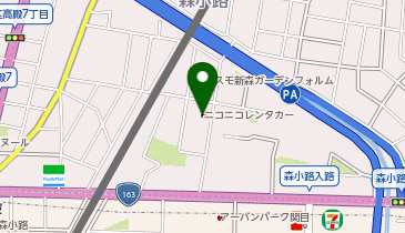 美容室エツコの地図画像