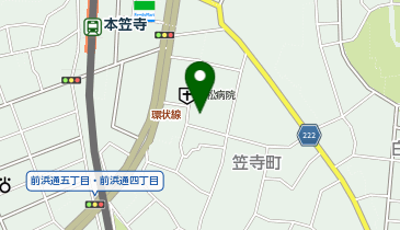 ヘアカラー専門店 LALAの地図画像