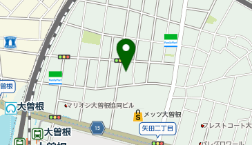 hair studio dakahの地図画像