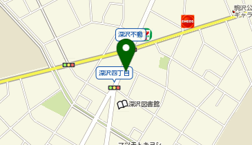 ハリウッド美容院の地図画像