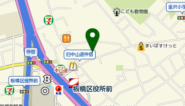 うみの美容院の地図画像