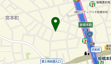 美容室クロワールの地図画像