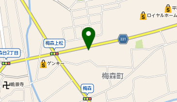 ligare hairの地図画像