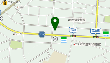 u la laの地図画像