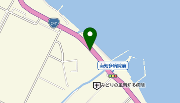 えくぼ美容室の地図画像