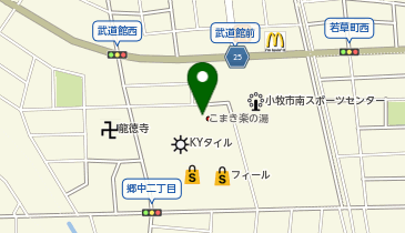 かみきりどころ(髪剪處)の地図画像