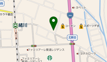 ぱーまかっとれもんの地図画像