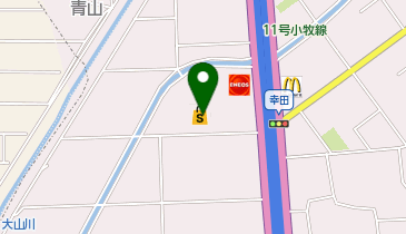 カットコムズ豊山店の地図画像