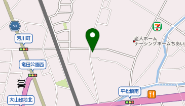 トネ美容室の地図画像