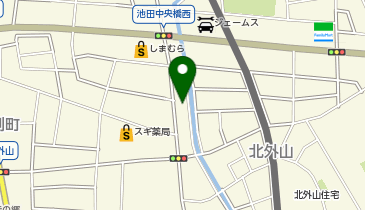 美容室VOLL北外山店の地図画像