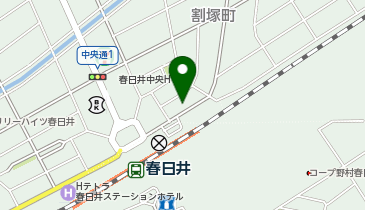 美容室雅の地図画像