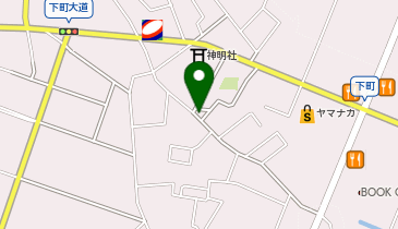 美容室Workの地図画像